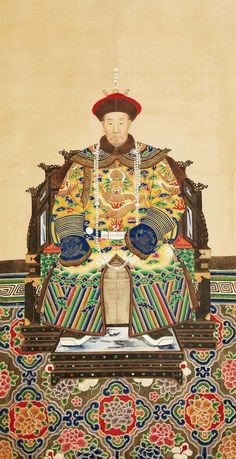 Person Watercolor, Traditional Chinese Decor, Qing Dynasty Painting, Chinese Drawing, Chinese Emperor, The Forbidden City, Chinese Decor, Chinese Paintings