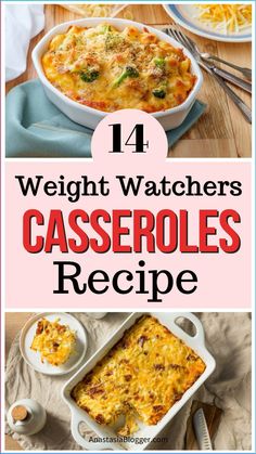 Discover a collection of 14 simple and delicious Weight Watchers casserole recipes complete with SmartPoints values. These dishes are perfect for effortless meal prep, delivering fantastic flavors and nutritional value. Indulge in guilt-free dining experiences with these satisfying casseroles.