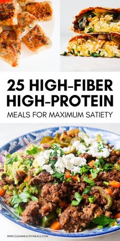 25 high - fiber protein meals for maximum safety