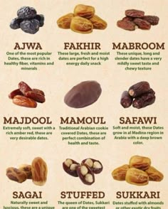 the different types of nuts and their names