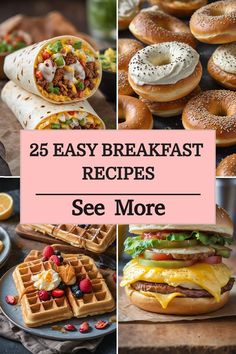 25 easy breakfast recipes that are so good to eat