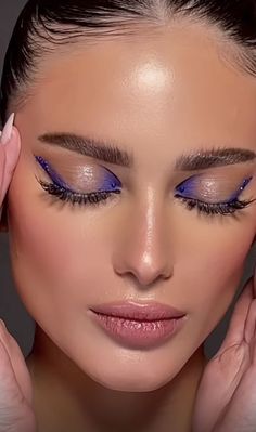 Gen Z Makeup, Purple Makeup Looks, Purple Makeup, Eye Makeup Designs, Dope Makeup, Colorful Eye Makeup, Edgy Makeup, Makeup Eye Looks