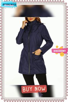 Waterproof Light Raincoat Hooded Windbreaker Mountaineering Jacket Women's Jacket Weatherproof Nylon Hooded Jacket For Fall, Fall Weatherproof Nylon Hooded Jacket, Winter Hiking Raincoat With Adjustable Hood, Fall Weatherproof Hooded Nylon Jacket, Waterproof Hiking Outerwear, Hooded Hiking Raincoat With Double-lined Hood, Winter Hiking Raincoat With Detachable Hood, Fall Travel Windbreaker With Pockets, Windproof Solid Color Parka For Fall