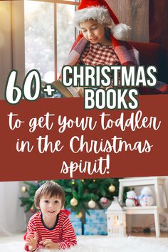 this is a picture of a toddler reading... pin on Christmas books Toddler Christmas Books, Best Christmas Books, Christmas Story Books, Christmas Picture Books, Christmas Books For Kids, Book Christmas Gift, Board Books For Babies, Books For Babies, Christ Centered Christmas