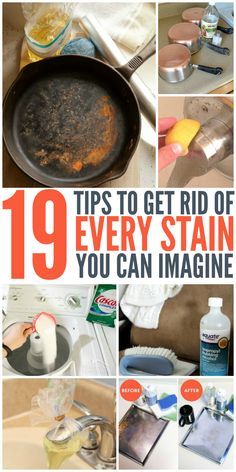 the top ten tips to get rid of every stain you can imagine