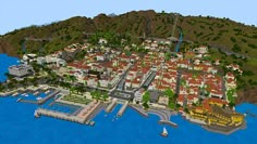 Minecraft City Builds, Island Minecraft, Minecraft Island, Minecraft Village Ideas, Marketplace Minecraft, Minecraft City Ideas, Minecraft Marketplace, Ideas Para Minecraft, Minecraft Village