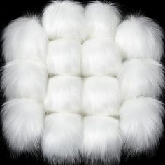 PRICES MAY VARY. Material: these pom pom balls are made of good quality imitated fur that are extremely fluffy and soft, lightweight and no odor, comfortable to daily wearing Package includes: comes with 14 pieces faux fur pompom balls, enough for DIY your knitting hats, crocheted hats, coats, keychain, Christmas gifts, Christmas decoration to your family and friends Easy to attach: the pompom comes with tiny elastic loop, make it simple to attach on your hats top or your projects, sturdy elasti Diy Faux Fur, Pompom Balls, Pom Pom Balls, Knitting Hats, Crocheted Hats, Diy Hat, Faux Fur Pom Pom, Fur Pom Pom, Knitted Hat