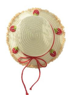 Machiko Summer Strawberry Straw Hat-ntbhshop Adjustable Woven Hats For Picnic, Adjustable Woven Hat For Picnic, Red Crochet Wide Brim Hat For Summer, Red Wide Brim Crochet Hat For Summer, Cute Adjustable Straw Hat For Summer, Cute Adjustable Summer Straw Hat, Cute Brimmed Straw Hat For Vacation, Cute Brimmed Straw Hat For Beach, Cute Brimmed Straw Hat For Summer