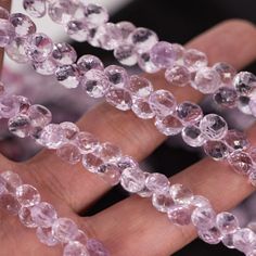 1 Strand Natural Gemstone Pink Amethyst Faceted Onion Beads 5.5x7.00-7.00x9.00 mm 146 Carats 21 cms full line jewelry making  Bead 30-12 Item Description :- >Handmade item >Made to order Material: Gemstone Gem type:    Semi Precious Gemstone Gemstone : Pink Amethyst Dimensions:     5.5x7.00-7.00x9.00mm Shape :   Faceted Onion Cut :  Faceted Onion Carat weight: (approx per line) (Gross) Color :  Hole size : 0.40 mm Length :  21 cms (Approx) Quantity : By default -1- AND/OR as per your order The buyer receives 1 beautifully hand crafted natural gemstone strand from the lot pictured above. Note : Hand made beads from Jaipur,India so a slight difference in size and weight is possible. Beautiful Beads..!!  Gorgeous Gemstone Beads..!! Hand Cut Gemstone Beads..!! Handmade Gemstones..!! BULK ORDER Line Jewelry, Pink Amethyst, Beads Handmade, Jaipur India, Bulk Order, Jewelry Making Beads, Semi Precious Gemstones, Gemstone Beads, Semi Precious