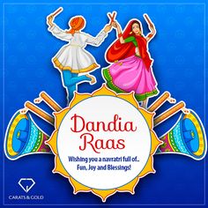 an advertisement for dandi raas, which is being used to promote children's creativity