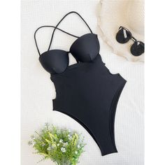 Features: Upgrade your swimwear game with our new Underwired With Bra Cup Women Swimwear. This one piece swimsuit features a flattering scrunch butt design, creating a sleek and contoured silhouette. The underwired bra cups offer optimal support and comfort, making it perfect for any beach or pool day. Look and feel confident in our Monokini Bather Bathing Suit Swim!