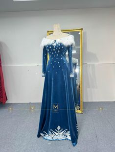 Elsa Olaf Frozen Adventure Dress Cosplay Embroidery High-Quality The dress has embroidery details and the beading gems are handmade. the fabric we used is high-quality of velvet, which can help to keep all heavy beads on dress For the measurements please check the chart guide picture above with these numbers we need: 1,5,7,9,10,11,12,13,14,15,24,26,32. If you have any questions then just please contact us Best Regards Frozen Dress Women, Elsa Olaf's Frozen Adventure Dress, Elsa Dress Women, Cosplay Embroidery, Frozen 2 Elsa Dress, Elsa Outfit, Adventure Dress, Olaf's Frozen Adventure, Elsa Cosplay