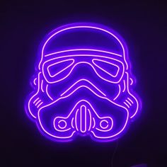 stormtrooper , neon , purple , star wars Purple Mandolorian, Purple Theme Phone, Star Wars Homescreen, Star Wars Purple, Darth Vader Wallpaper, Dorm Room Aesthetic, Adidas Logo Wallpapers, Purple Games, Lights Signs