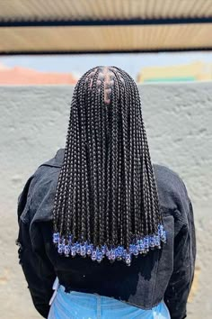 39 Knotless Braids with Beads: Best Hairstyles for 2024 3 Styles For Knotless Braids, Winter Braids, Latest Hair Braids, Cute Box Braids, Big Twist, Braids Ideas, Box Braids Hairstyles For Black Women