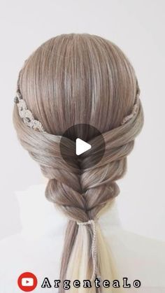 Hairstyles For Dolls With Long Hair, Classy Long Hair, Hairstyles For Dolls, Dolls With Long Hair, Doll Hairstyles, Types Of Braids, Peinados Recogidos, Glam Hair