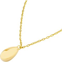 Immerse yourself in the timeless elegance of the Bombe Teardrop Pendant Necklace by Olas d'Oro. Awaken your senses with this exquisite piece that effortlessly blends artistry and sophistication. Crafted in 14K yellow gold, this pendant necklace is the epitome of refined luxury.This necklace is more than just jewelry; it's a statement of your unique style and taste. Its teardrop shape exudes grace and allure, making it the perfect accessory for any occasion. Whether you're dressing up for a speci Formal Teardrop Yellow Gold Necklace, Formal Yellow Gold Drop Necklace, 14k Gold Teardrop Pendant Necklace For Formal Occasions, 14k Gold Teardrop Necklace For Formal Occasions, Formal 14k Gold Teardrop Pendant Necklace, Formal Teardrop 14k Gold Necklace, Formal 14k Gold Teardrop Necklace, Classic Drop Necklace In Yellow Gold, Yellow Gold Teardrop Pendant Drop Necklace For Formal Events