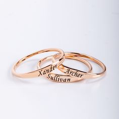 14K 18K Custom Delicate Name Ring, Custom Engraved Stacking Rings, Personalize Skinny Custom Word Ring, Bridesmaids Gift, Baby Name Mom Gift ✅Gold Material: Solid Gold (no gold-filled or no gold plated material) ✅Gold Karat: 14K (%58,5) or 18K (%75) ✅Available gold color: Yellow Gold, Rose Gold, and White Gold 📐DIMENSIONS Width of the ring: 3 mm Band width: 1.30 mm This is a handmade product so dimensions may vary. ✈️ SHIPMENT After your confirmation, I will ship your order in 1-3 business days Paw Print Ring, Word Ring, Gold Animals, Name Ring, Initial Name, Name Rings, Midi Rings, Itty Bitty, Baby Name