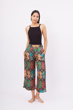 Introducing the Ladybug Culotte Satin Trouser, a vibrant and stylish addition to your wardrobe. These multicolor satin trousers feature a playful ladybug pattern, adding a whimsical touch to your ensemble. Designed with a wide-legged culotte silhouette, they offer both comfort and a fashionable flair.  Crafted from luxurious satin, these trousers drape beautifully and provide a silky-smooth feel against your skin. Perfect for both casual outings and special occasions, the Ladybug Culotte Satin T Satin Trousers, Soft Textiles, August Birthstone Jewelry, July Birthstone Jewelry, Jewelry Ring Box, Gifts For New Mums, August Birth Stone, Pearl Jewellery Earrings, Jacket Sale