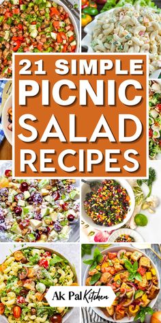 Picnic salads are perfect for summer outings. Discover easy summer salads that are quick to make and healthy. Try make-ahead picnic salad recipes, and fruit salads for any occasion. Enjoy vegetarian picnic salad ideas and picnic pasta salads for a hearty option. No-mayo picnic salads and picnic potato salads are great for a light meal. Explore chicken salads, simple feta salads, and picnic green salads. Enjoy light picnic salads for refreshing summer treats. Must try these easy picnic recipes. Summer Salads For Bbq, Summer Picnic Salads, Salads For Bbq, Easy Picnic Recipes, Picnic Pasta, Picnic Salad Recipes, Picnic Pasta Salad, Vegetarian Picnic