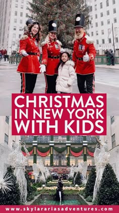 the christmas in new york with kids is an easy way to spend time and have fun