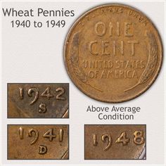 an old penny is shown with the date and year in different font styles on it