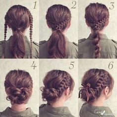 Girls Hair Style, Lazy Hairstyles, Hairstyles For Girls, Hairstyles For Medium Length Hair Easy, Penteado Cabelo Curto, Hoco Hair, Box Braids Hairstyles, Girls Hair, Hair Dos