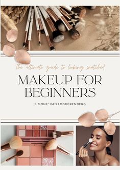 This ultimate beginner's guide for makeup is for anyone who is interested in makeup but who maybe struggles with it a little bit, or for those of you who are already good at makeup but want to enhance your skills.  This can also be very helpful if you're just learning to do your makeup or if you want to be a makeup artist someday. I wanted to have all the basics in one place from essential tools and products to a basic makeup tutorial. Must Have Makeup Products For Beginners, Artist Essentials, Makeup Artist Kit Essentials, Makeup Artist Tools, Basic Makeup Kit, Basic Makeup Tutorial, Makeup Tutorials For Beginners, Makeup Classes, Makeup Starter Kit