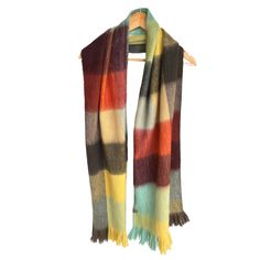 Embrace the carefree spirit of bohemian fashion with our exquisite #BohoScarf. Wrap yourself in luxurious comfort and express your unique style wherever you go. #BohoFashion #BohoChic #BohoVibes #alpacascarf #colorfulscarf #tribaldesign Alpaca Scarf, Boho Scarfs, Soft Scarf, Alpaca Fiber, Scarf Fashion, Colorful Scarf, Patchwork Designs, Alpaca Wool, Bohemian Fashion