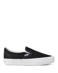 The slip-on that's been setting trends since 1979. Sleek, easy, and effortless, Vans white slip-on shoes are one of the brand's most popular designs--a perfect middle ground between style and convenience. Classic Slip-on Sneakers With Cushioned Footbed, Classic Cushioned Slip-on Sneakers, Vulcanized Sole Slip-on Sneakers For Streetwear, Streetwear Slip-on Sneakers With Rubber Sole, Slip-on Sneakers With Rubber Sole For Streetwear, Slip-on Sneakers With Contrast Sole For Streetwear, Streetwear Slip-on Sneakers, Comfortable Slip-ons For Streetwear, Urban High-top Slip-on Sneakers For Streetwear