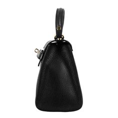 Elegant handbag
High-quality grained leather in black
Capacious interior
Gold-coloured metal twist lock
Fabric lining
Removable leather shoulder strap
Length 23 cm
Width 12 cm
Height 19,5 cm

COMPOSITION:

Outer 100% leather 

Leather interior Black Satchel With Turn-lock Closure For Evening, Black Evening Satchel With Turn-lock Closure, Modern Black Satchel With Turn-lock Closure, Black Satchel With Turn-lock Closure, Leather Evening Bag With Cc Turnlock Closure, Leather Satchel With Cc Turnlock Closure And Double Handle, Evening Flap Bag With Cc Turnlock And Top Handle, Classic Black Bags With Turn-lock Closure, Classic Black Bag With Turn-lock Closure