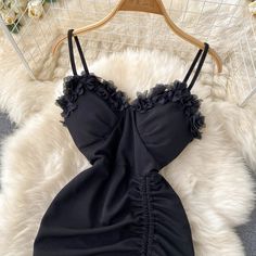 Shipping: Worldwide Express Shipping AvailableDelivery time: 🚚7-15Days Fast ShippingReturns: Fast refund,💯100% Money Back Guarantee. Mini Dress Party, Dress Fashion, Above Knee, Spaghetti Strap