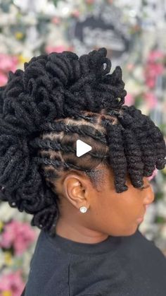 Barrel Twist Styles Locs Women, Loc Styles Women, Barrel Loc Styles Women, Twist Styles, Lock Style, Styles Women, Locs Hairstyles, Loc Styles, Locs