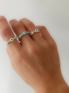 Evil eye ring is adjustable. These Turkish Eye Rings are great for daily wear. Blue eye jewelry would be the perfect gift for someone special. For more evil eye rings, click the link below; https://www.etsy.com/shop/EyeDesignsbyGG?ref=search_shop_redirect&section_id=30300373 Adjustable Evil Eye Ring Jewelry, Adjustable Blue Open Ring Jewelry, Blue Stackable Midi Rings As A Gift, Blue Stackable Midi Rings For Gift, Blue Stackable Midi Rings, Blue Open Midi Rings As Gift, Adjustable Blue Midi Promise Rings, Adjustable Evil Eye Open Ring Jewelry, Adjustable Open Ring With Evil Eye