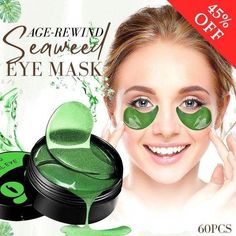 Last Day 70%OFF - Seaweed Tightening Eye Mask. Age Rewind, Skin Collagen, Makeup Salon, Eye Masks, Puffy Eyes, Wrinkle Remover, Reduce Wrinkles, Even Skin Tone