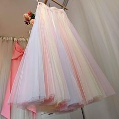 ★A tulle skirt with an elastic waist is easy, comfortable and suitable for women of any size. ★★Size: Please select size, or custom size ★★Color: Rainbow (picture color) ★★ Custom guide : This Skirt could be made in CUSTOM size. Please feel free to send me a message If you would like custom orders. After you place the order, Please add your measurement in the buyer's note section at checkout as below: Waist size : __ inches/cm You would like this Skirt length： __inches/cm ★★ Please note : The item photo take by the natural light, we always show the best really color, but due to your monitor and light brightness, or other factors, the slight difference in color may be there, hope for your understanding. ★★ Please note : Please allow a little unavoidable differences due to measure by hands, Custom Tulle Skirt, Rainbow Pictures, Fairy Skirt, Layered Tulle Skirt, Color Rainbow, Womens Skirts, Pastel Rainbow, You Are Awesome, Skirt Length