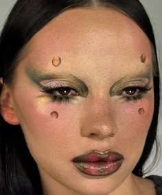 Light Makeup Looks, Makeup Face Charts, Glam Makeup Look, Dope Makeup, Edgy Makeup, Creative Eye Makeup