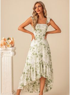 JJ's House No Ruffle Floral Print Satin Asymmetrical Midi Square Spring Summer A-line Yes White S Height:5.7ft(174cm) Bust:33.5in(85cm) Waist:26in(66cm) Hips:36in(91cm) Beach Garden / Outdoor Dress. #JJ's House #No #Ruffle #FloralPrint #Satin #Asymmetrical #Midi #Square #Spring #Summer #Aline #Yes #White #S #Beach #GardenOutdoor #Dress Outdoor Dress, Satin Bridesmaid Dress, Floral Bridesmaid Dresses, Beach Garden, Asymmetrical Midi Dress, Soli Deo Gloria, Sleeveless Bridesmaid Dresses, Floral Bridesmaid, Satin Cocktail Dress