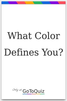 "What Color Defines You?" My result: Blue Colour And Their Meaning, Why Just Why, Which Colour Suits Brown Skin, Color That Describe Me, What Color Represents You, What Color Would I Be If I Was A Color, How To Find Your Favorite Color, What Your Name Says About You, What Color Do You See