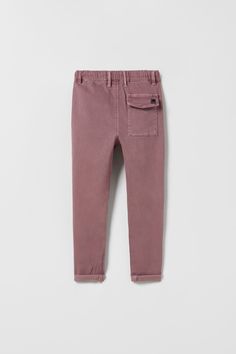 HIGH STRETCH PLEATED PANTS - Burgundy | ZARA United States Fall Minis, Outfits 2022, Straight Fit Jeans, Dark Khaki, Plaid Pants, Pleated Pants, Linen Trousers, Pocket Tshirt, Stretch Pants