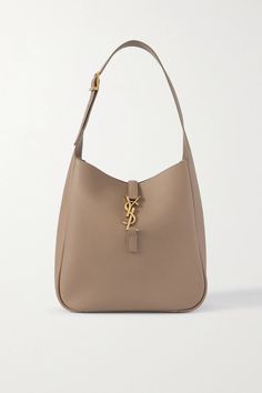 Taupe Leather, Latest Bags, Beige Bag, Dream Bags, My Bags, Leather Hobo Bag, Saint Laurent Bag