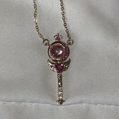 Pink and gold Sailor Moon necklace #SailorMoon Accessories Jewelry Necklace, Moon Necklace, Women Accessories Jewelry, Hot Topic, Sailor Moon, Pink And Gold, Women's Jewelry, Women's Accessories, Jewelry Accessories