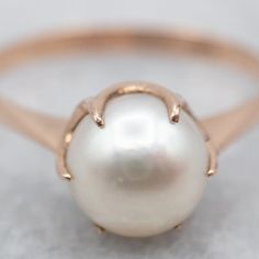 Buy Classic Pearl Solitaire Ring, Vintage Pearl Ring, Yellow Gold Pearl Ring, Right Hand Ring, June Birthstone, Pearl Jewelry A29000 Online in India - Etsy Timeless Pearl Ring With Prong Setting For Anniversary, Timeless White Round Cut Pearl Ring, White Timeless Round Cut Pearl Ring, Timeless Pearl White Pearl Ring For Anniversary, Oval Akoya Pearl Rings For Formal Occasions, Elegant Oval Pearl Drop Rings, Elegant Oval Rings With Pearl Drop, Formal Oval Akoya Pearl Rings, Formal Akoya Pearl Oval Rings