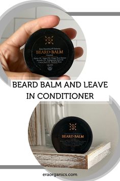 Enjoy a perfectly sculpted beard with our premium beard balm and conditioner. Using deeply moisturizing ingredients, Era Organics created the best balm to help you grow your beard thick while keeping it well-groomed all day long. #organicskincare #naturalskincare #menskincare