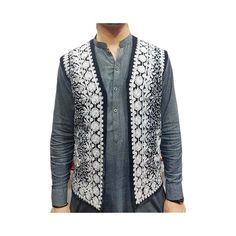 Afghan Traditional Silver hand made Embroidered for men  Our amazing embroidered Afghani waistcoat is the absolute ultimate . And the colours will knock your socks off. Embroider the hell out of them. And you get this, an extraordinary piece of outerwear for Men And Women. We Deliver Worlwide . Traditional Black Cotton Nehru Jacket, Multicolor Embroidered Cotton Vest, Embroidered Multicolor Cotton Vest, White Embroidered Cotton Vest, Traditional Cotton Vest With Multicolor Embroidery, Traditional Fitted Black Vest, Traditional Vest With Multicolor Floral Embroidery, Black Embroidered Nehru Jacket For Winter, Traditional Fitted White Vest