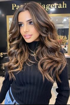 Dark Ash Brown Balayage, Dark Ash Brown, Dark Brown Hair Balayage, Ash Brown Balayage, Rambut Brunette, Balayage Ideas, Honey Brown Hair