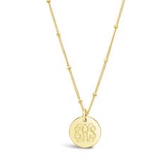 A classic monogram necklace is a must have for every woman's jewelry box! For a traditional monogram, the initial of the last name appears in the middle and is slightly larger. Please enter initials in the exact order that you want them to appear. For example, if your initials were FML, you would type FLM. Traditional Monogram, Preppy Vsco, Shopping Wishlist, Cute Clothing Stores, Preppy Stuff, Classic Monogram, Gold Pendant Jewelry, Sophomore Year, Monogram Jewelry