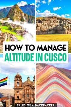 how to manage altitude in cusco - tales of a backpacker ebook cover image