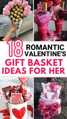 valentine's day gift basket ideas for her that are easy to make and great for the whole family