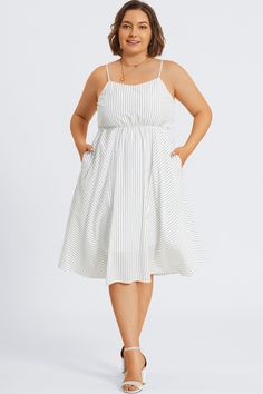 Plus Size Square Neck Sleeveless Chiffon Maxi Dress Sleeveless Lined Sundress For Vacation, Spring Sleeveless Breezy Sundress, Summer Chiffon Midi Dress With Spaghetti Straps, Flowy Sleeveless Chiffon Sundress, Casual Lined Sleeveless Dress For Beach, Chic Knee-length Sleeveless Chiffon Dress, Spring Chiffon Sleeveless Knee-length Dress, Sleeveless Lined Chiffon Dress, Sleeveless Chiffon Sundress