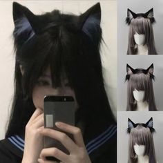 Lolita Faux Fur Cat Ear Headband Anime Costume Plush Hair Hoop for Music Festival Halloween Carnival Cat Ear Headband, Halloween Carnival Party, Cat Ears Headband, Tokyo Ghoul Cosplay, Miku Cosplay, Sailor Moon Cosplay, Rave Fashion, Ears Headband, Maid Outfit